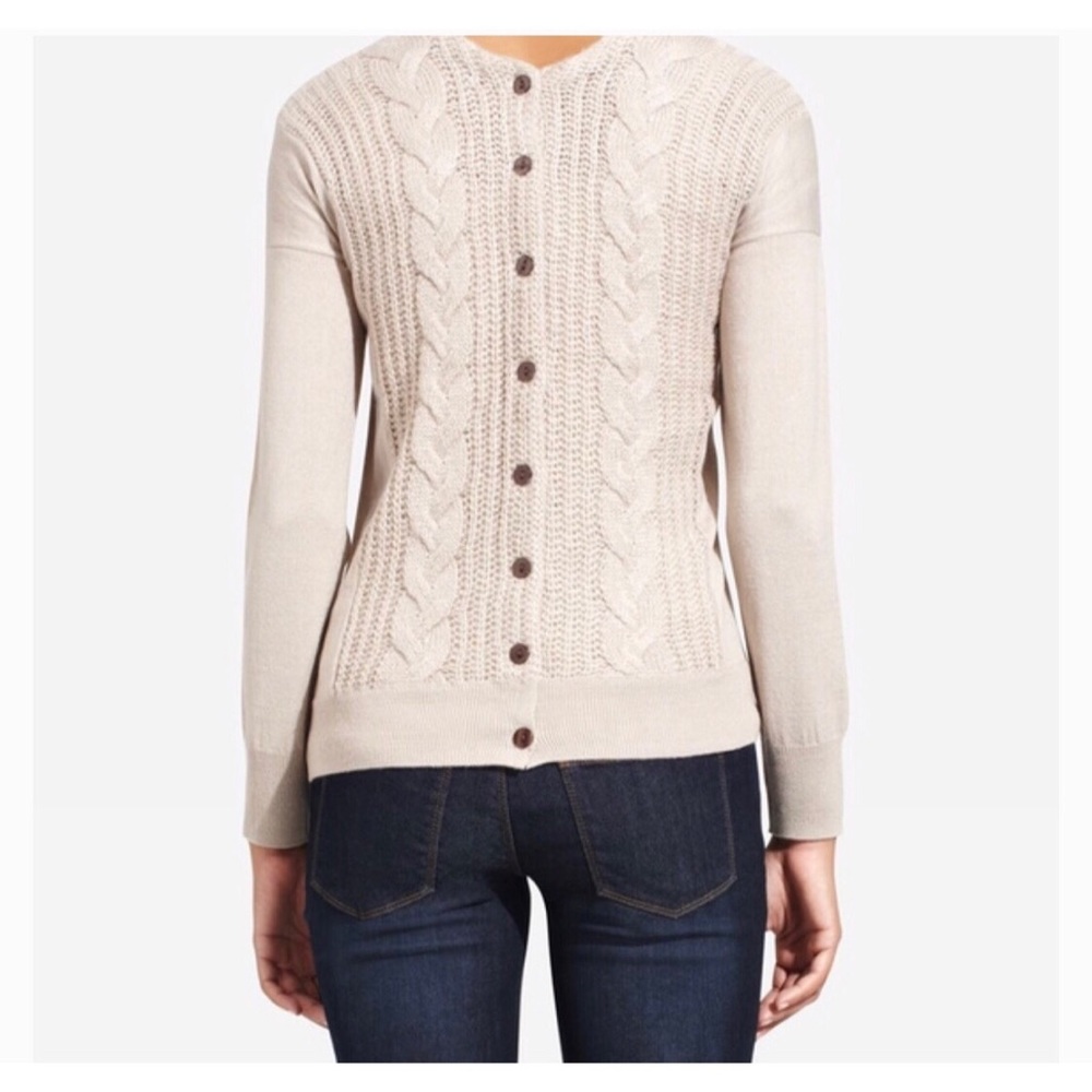 The Limited Double V-Neck Button Back Sweater - image 4